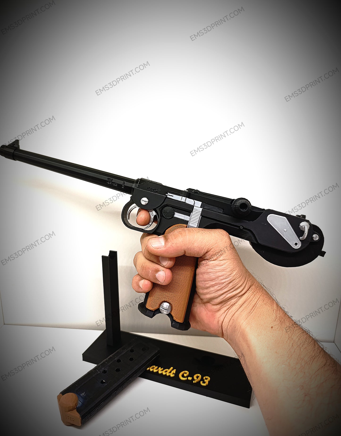 REPLICA DETALLADA DE EXHIBICIÓN BORCHARDT C93