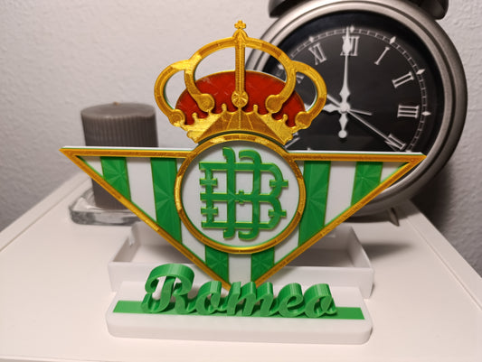 SOPORTE DOCK NINTENDO SWITCH CON EL ESCUDO DE TU EQUIPO DE FUTBOL PERSONALIZADO